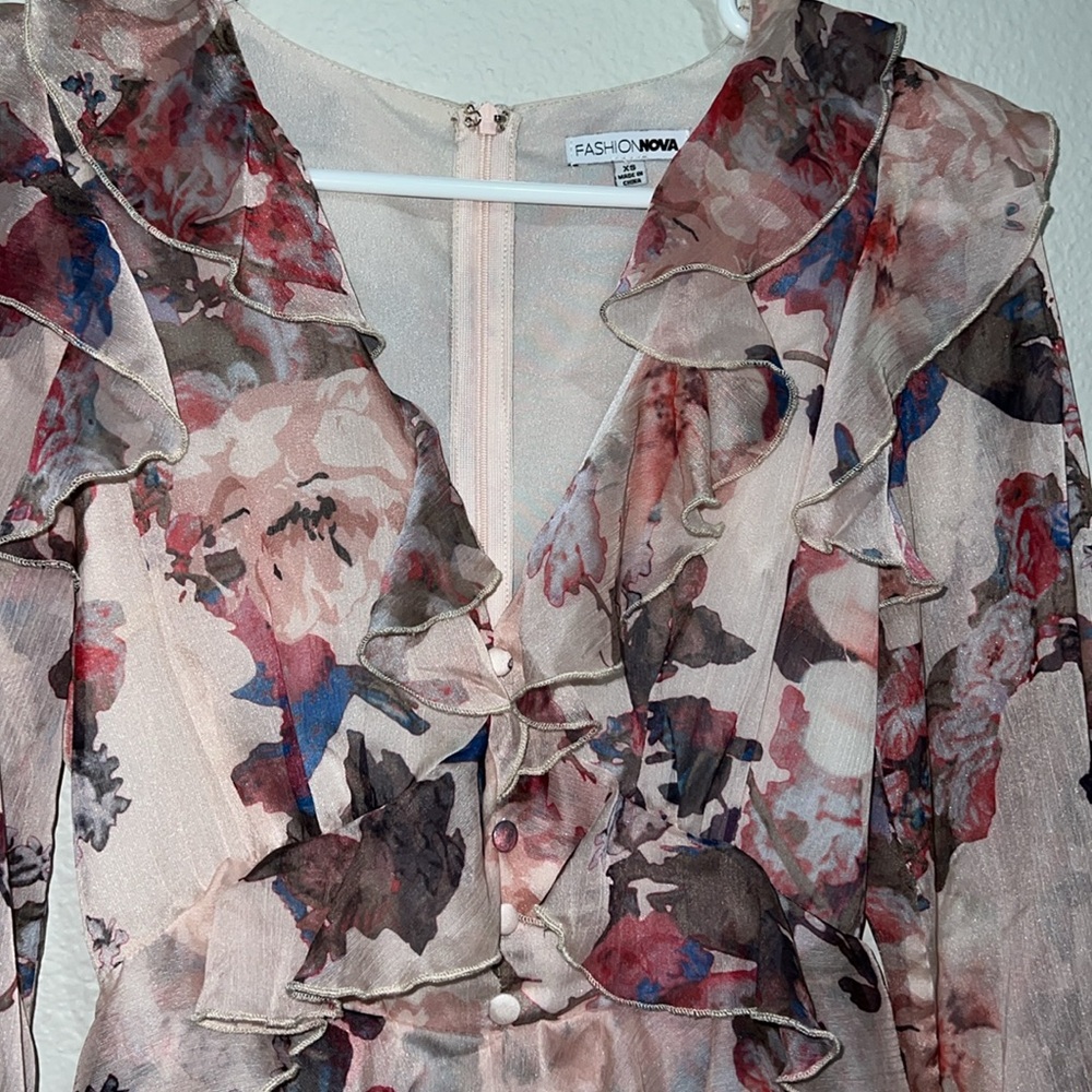 Pre-Loved Garden Floral Romper - Picture 5 of 8